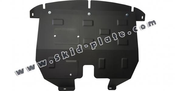 Steel skid plate for the protection of the engine and the gearbox for Fiat Doblo