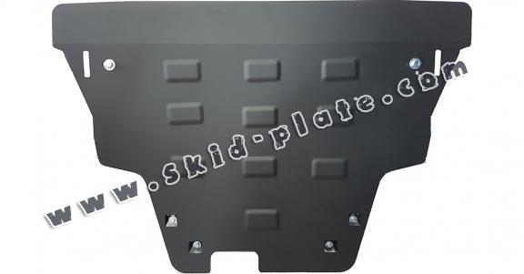 Steel skid plate for Fiat 500x