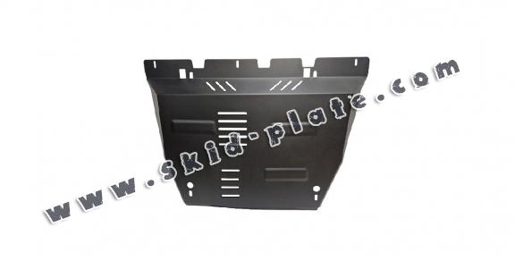 Steel skid plate for Fiat Panda 4x2