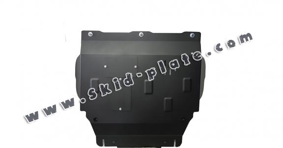 Steel skid plate for Ford Fiesta