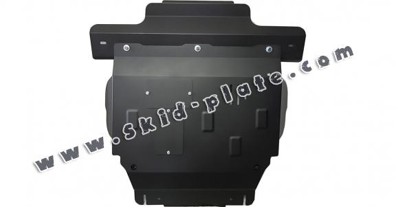 Steel skid plate for Ford Fusion
