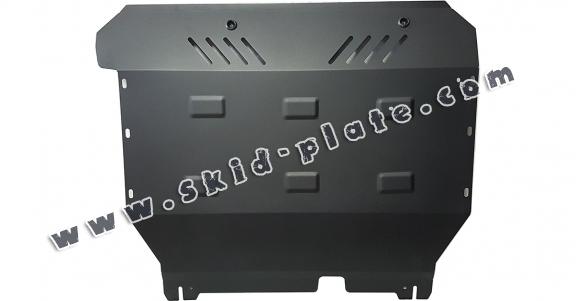 Steel skid plate for the protection of the engine and the gearbox for Ford Transit - FWD