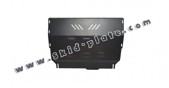 Steel skid plate for the protection of the engine and the gearbox for Ford Transit Custom - FWD