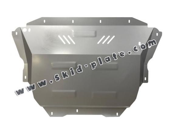 Galvanized steel skid plate for Ford Transit Custom
