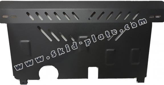 Steel skid plate for the protection of the engine and the gearbox for Hyundai i 20