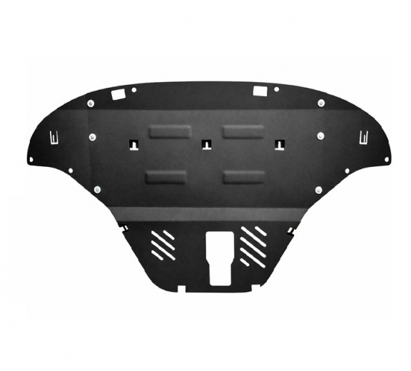 Steel skid plate for Hyundai Santa Fe