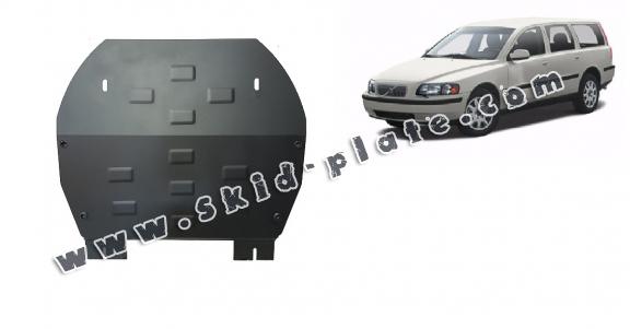 Steel skid plate for Volvo V70