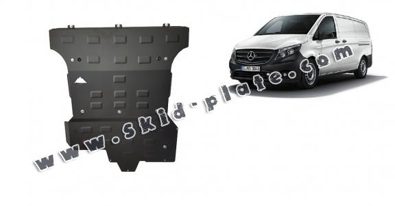 Steel skid plate for Mercedes Viano W447, 2.2 D, 4x4