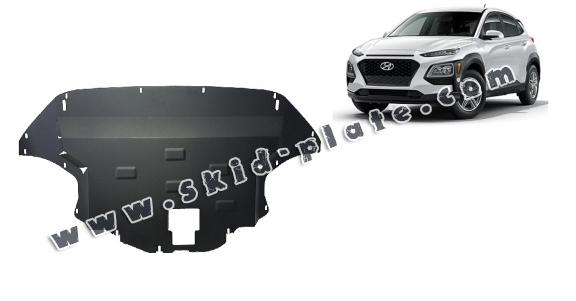 Steel skid plate for Hyundai Kona