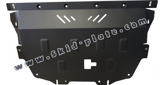 Steel skid plate for Mazda 2