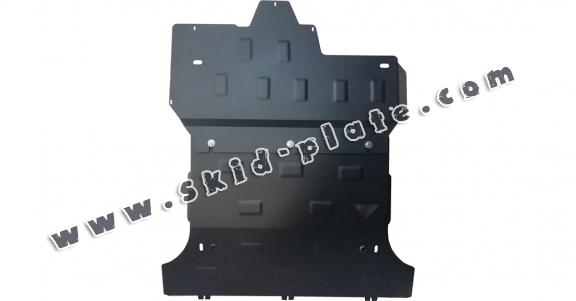 Steel skid plate for the protection of the engine and the gearbox for Mercedes Vito W447 - 4X2 