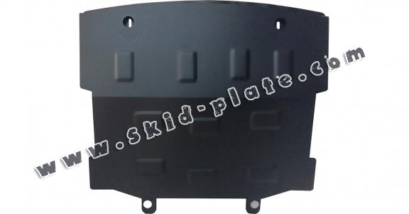 Steel skid plate for Mercedes E-Classe W124