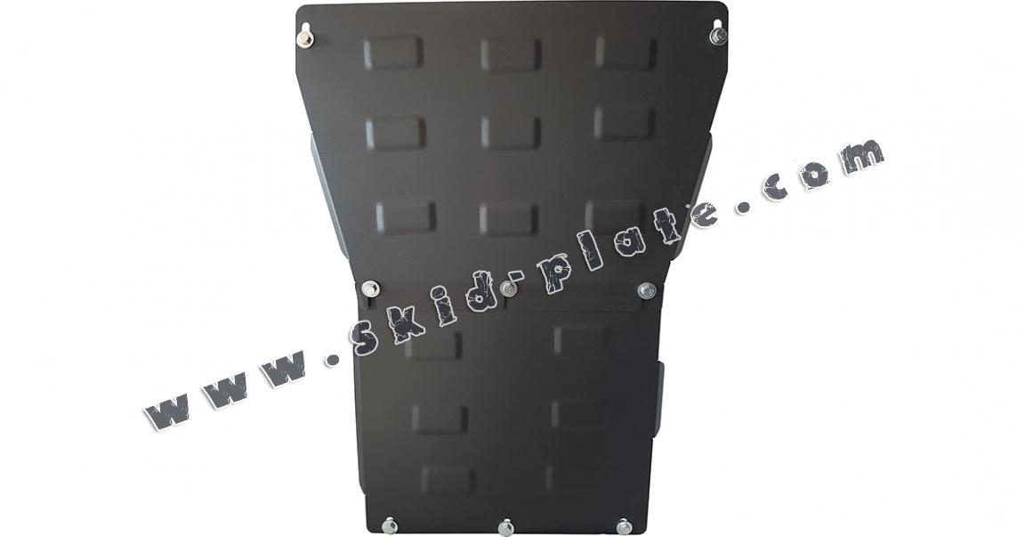 Skid plate for Nissan Terrano II, 2 mm steel (engine + gear box), 300