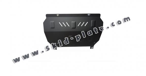 Steel skid plate for Opel Corsa D