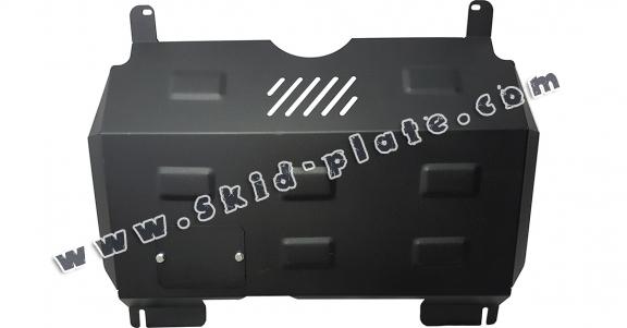 Steel skid plate for Subaru Justy