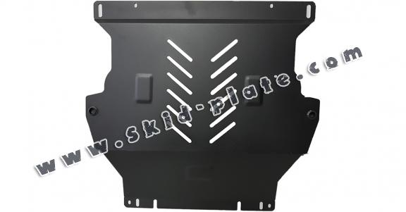 Steel skid plate for the protection of the engine and the gearbox for Chevrolet Trax