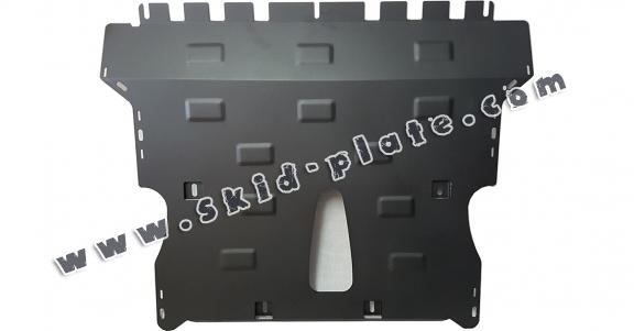 Steel skid plate for Opel Astra K