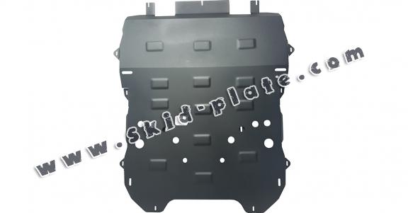 Steel skid plate for the protection of the engine and the gearbox for Peugeot 5008