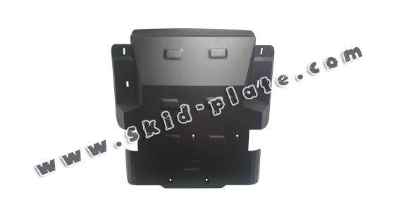 Steel skid plate for SsangYong Rexton