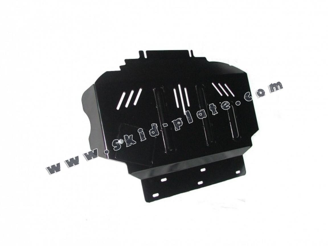 Steel skid plate for Nissan Pathfinder