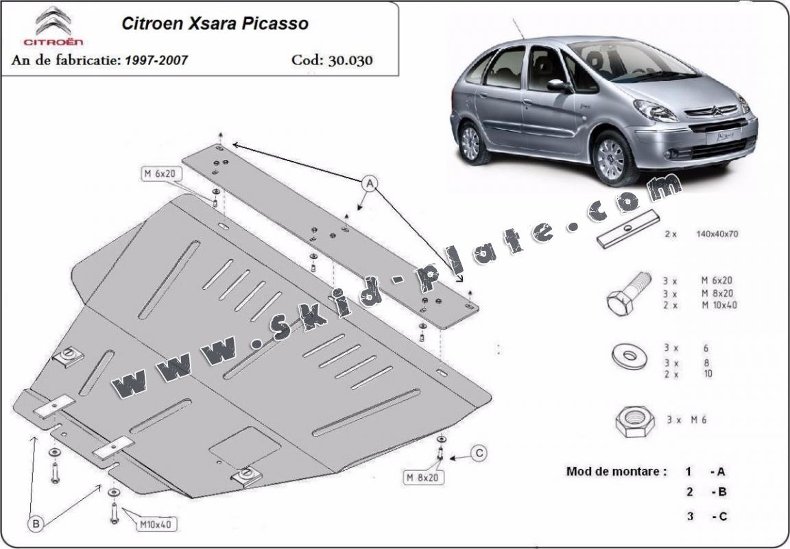 CITROEN XSARA 2.0 HDI Capot Moteur Bolt Et Clip Kit Heavy Duty