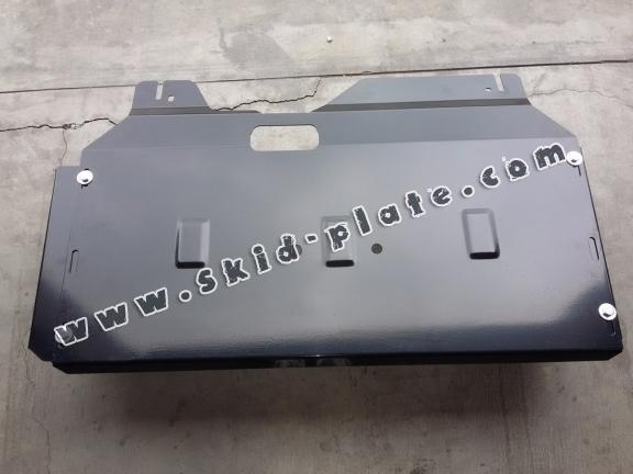 Steel skid plate for Ford Transit