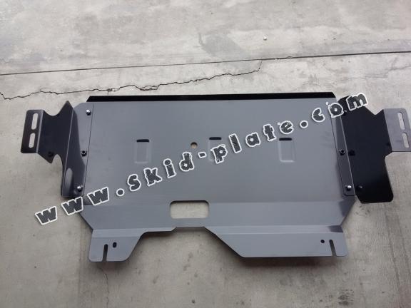 Steel skid plate for Ford Transit