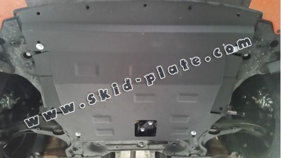 Steel skid plate for Nissan Micra