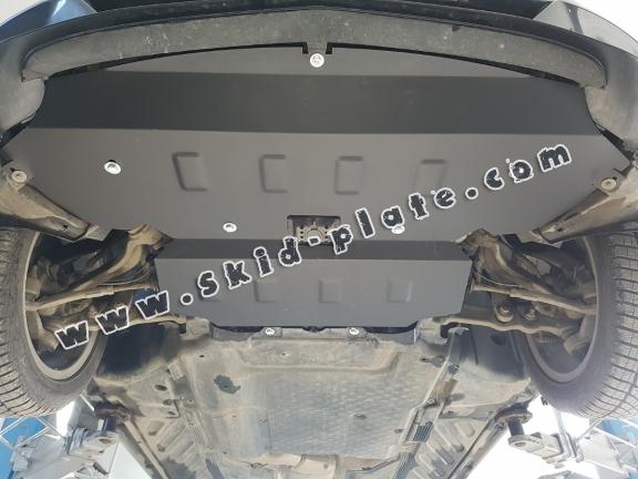 Steel skid plate for Mercedes C-Class W205