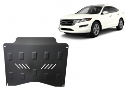 Steel skid plate for the protection of the engine and the gearbox for Honda Accord