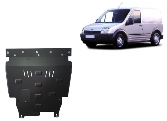 Steel skid plate for Ford Transit Connect