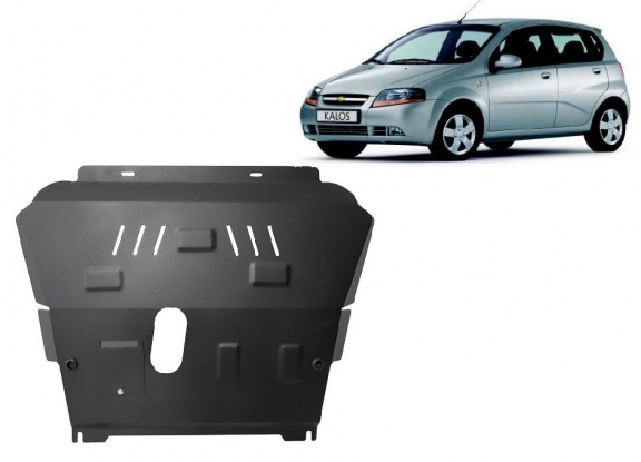 Steel skid plate for Chevrolet Kalos