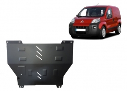 Steel skid plate for Citroen Nemo