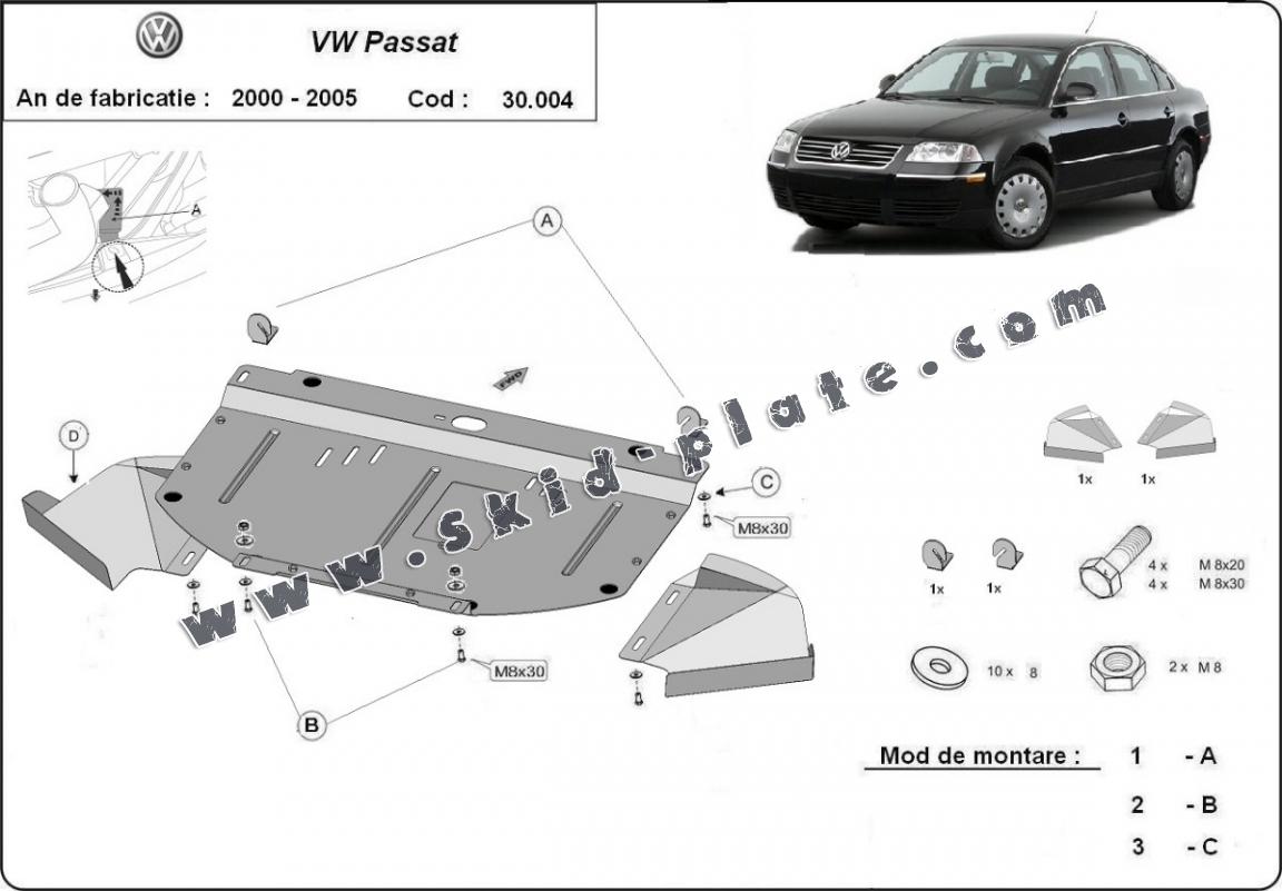 Steel Skid Plate For Vw Passat