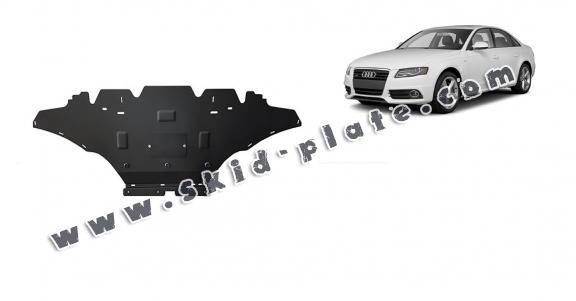 Steel skid plate for Audi A4 B8, petrol