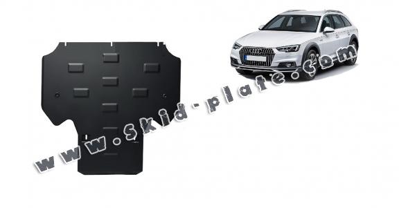 Steel gearbox skid plate for Audi All Road A6