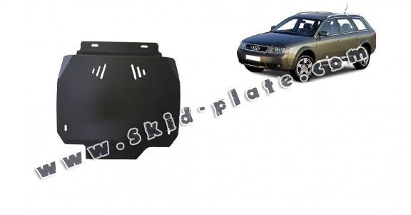 Steel automatic gearbox skid plate forAudi Allroad A6