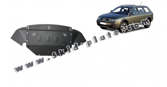 Steel skid plate for Audi Allroad A6