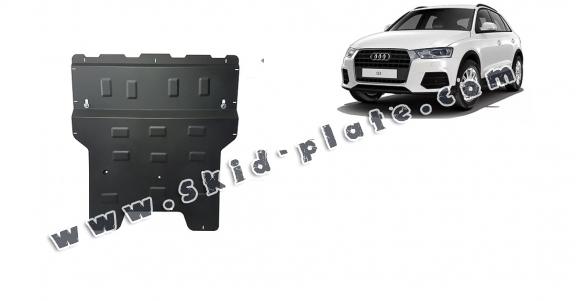 Steel skid plate for Audi Q3