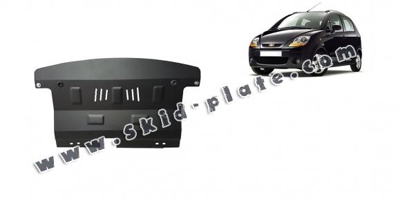 Steel skid plate for Chevrolet Spark