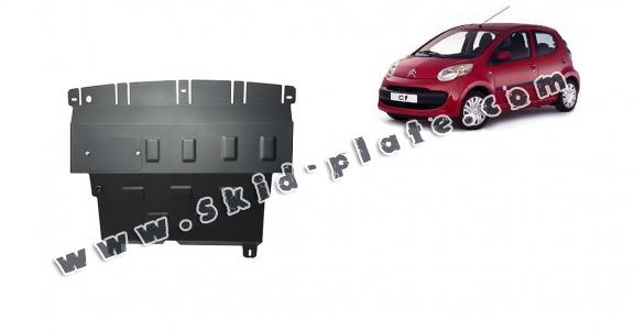 Steel skid plate for Citroen C 1