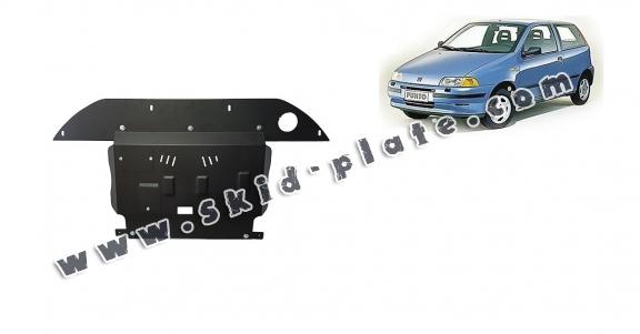 Steel skid plate for Fiat Punto