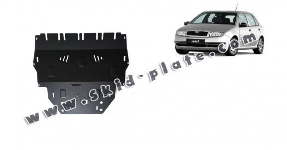 Steel skid plate for Skoda Fabia Diesel