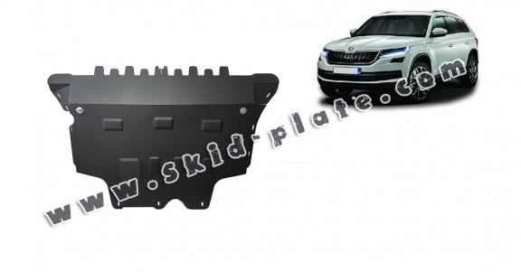 Steel skid plate for Skoda Kodiaq