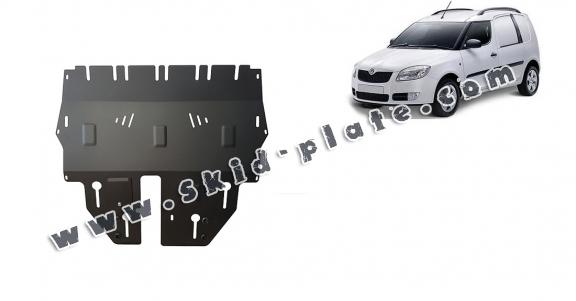 Steel skid plate for Skoda Praktik