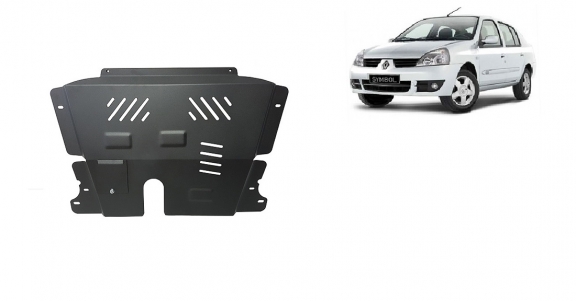 Steel skid plate for Renault Clio Symbol
