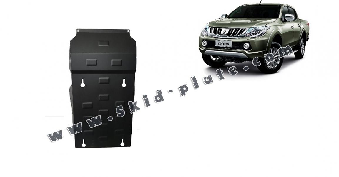Steel skid plate for Mitsubishi L200 2015