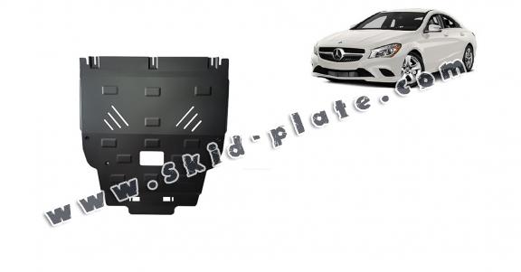 Steel skid plate for Mercedes CLA X117