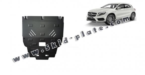 Steel skid plate for Mercedes GLA X156