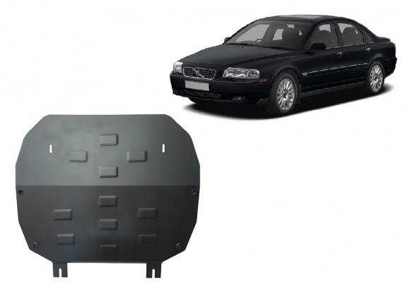 Steel skid plate for Volvo S80